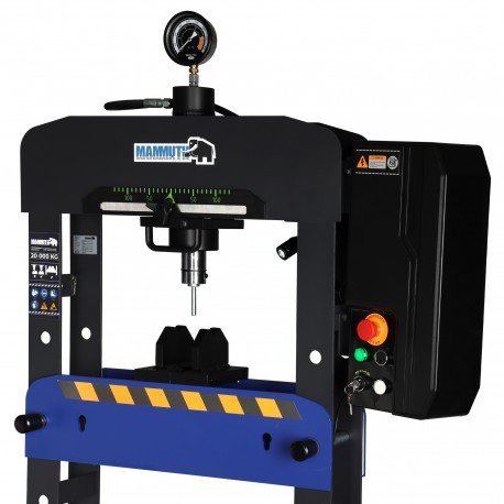 Mammuth werkplaatspers 20 ton elektrisch X-Serie