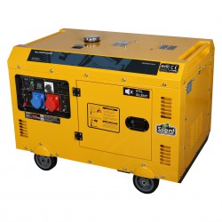 Dieselgenerator 8 kW geluidsgedempt