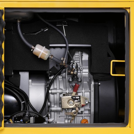 Dieselgenerator 8 kW geluidsgedempt