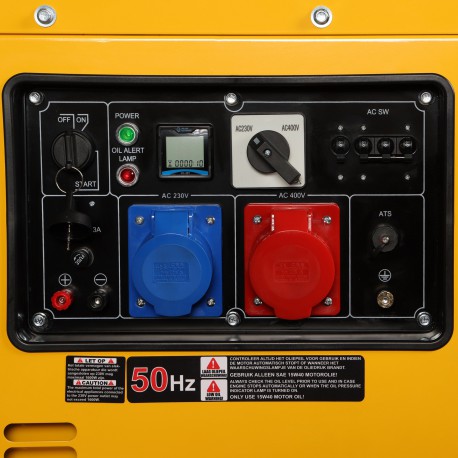Dieselgenerator 8 kW geluidsgedempt