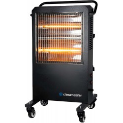 Climameister 1.5 - 3.0 kW infrarood verwarming met mobiele standaard