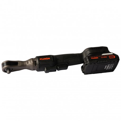 Fluxon accu ratelsleutel 3/8" incl. 1x 2 Ah accu en lader