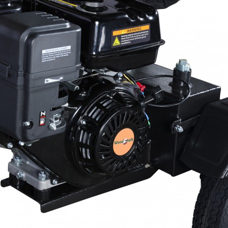 Houtklover 35.Ton met Benzine motor Verticaal