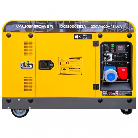 Dieselgenerator 10,5 kW geluidsgedempt