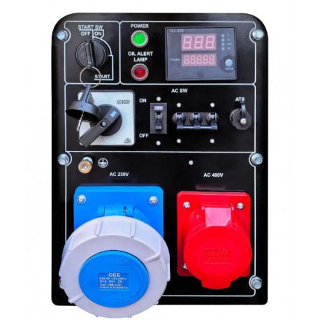 Dieselgenerator 10,5 kW geluidsgedempt
