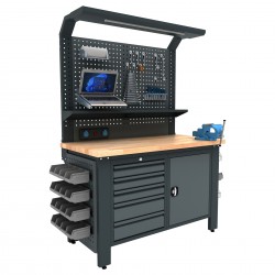 Industriele werkbank 140cm