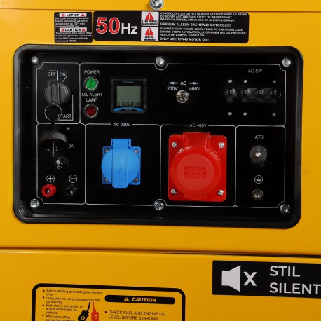 Dieselgenerator 5kW geluidsgedempt