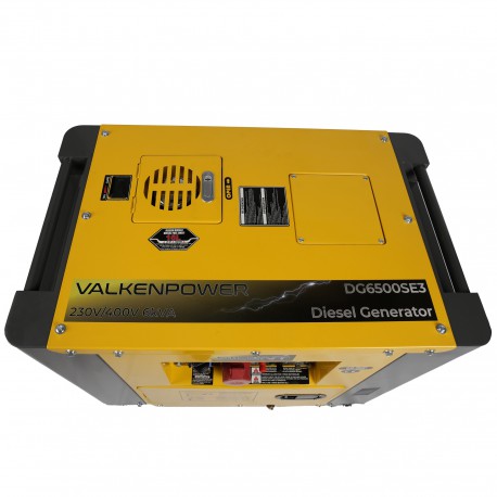 Dieselgenerator 5kW geluidsgedempt