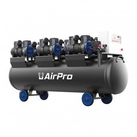 AirPro Compressor olievrij 6x2pk 280L tank