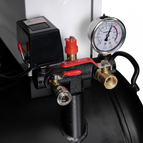 AirPro Compressor olievrij 6x2pk 280L tank