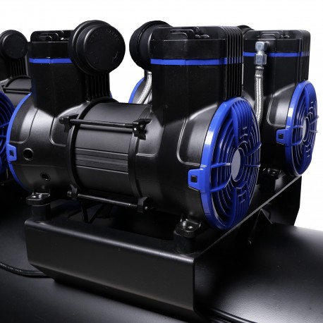 AirPro Compressor olievrij 6x2pk 280L tank