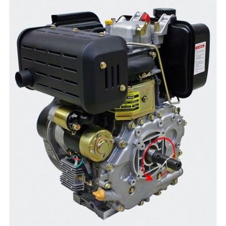 9 Pk Dieselmotor - E-start