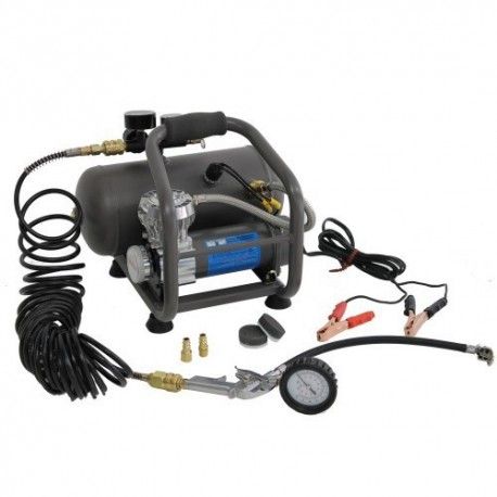 12Volt  Compressor met luchtketel