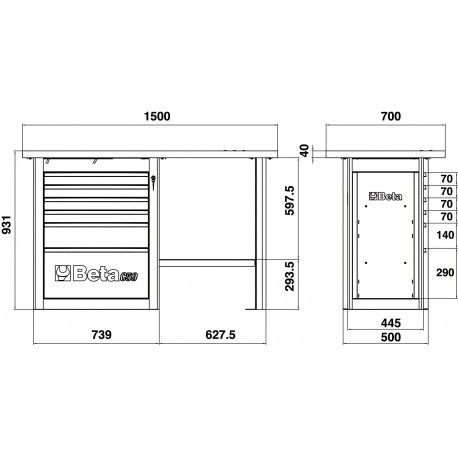 Beta C59C Werkbank