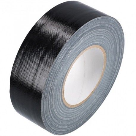 Duct tape 50mm x 50.meter Zwart