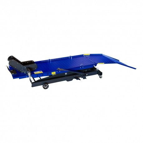 Scooter- Bromfietslift kruis 370.kg Voetbediend
