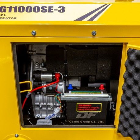 Diesel generator set geluidsgedempt 230V-400V 10kVA