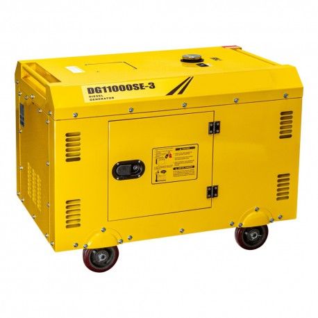 Diesel generator set geluidsgedempt 230V-400V 10kVA