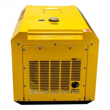 Diesel generator set geluidsgedempt 230V-400V 10kVA
