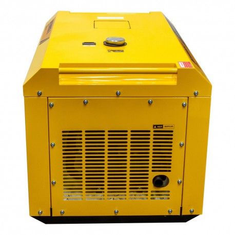 Diesel generator set geluidsgedempt 230V-400V 10kVA