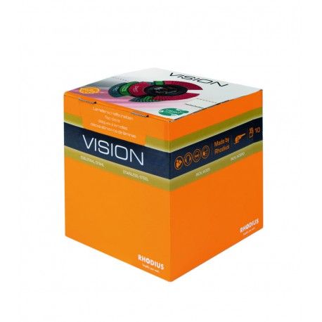 Lamellenschijf V conisch vision pro 125 x 22,23mm K60 10 stuks