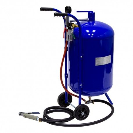 Mobiele Zandstraalketel 63 liter