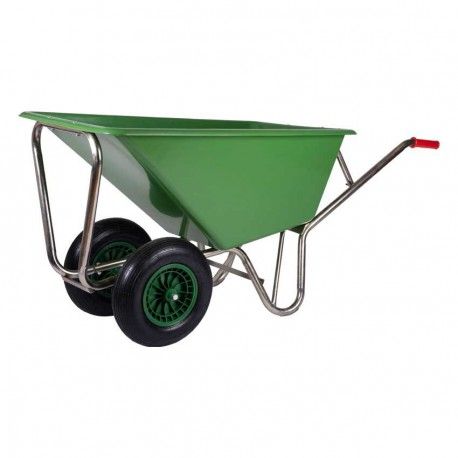 Kruiwagen Poly 160 liter 2 wielen 