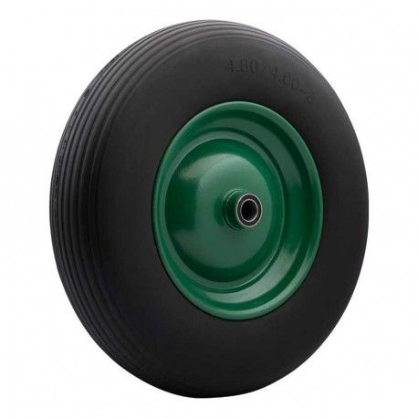 Kruiwagen wiel vol rubber massief