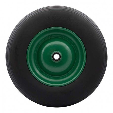 Kruiwagen wiel vol rubber massief