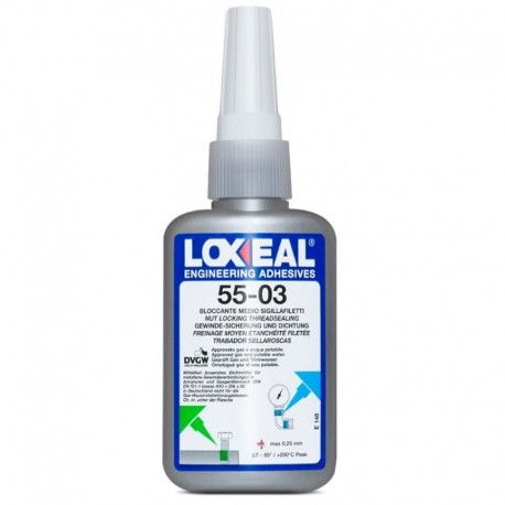 Loxeal 55-03 , Schroefdraadborging Blauw.