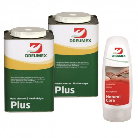 2x Dreumex Plus 4.5 liter incl. Hand care