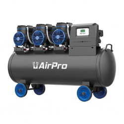 AirPro Compressor olievrij 3x1pk 100L tank