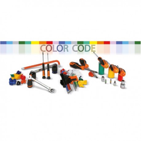 Beta 8-delig set haakse stiftsleutels voor Torx(R) profiel schroeven